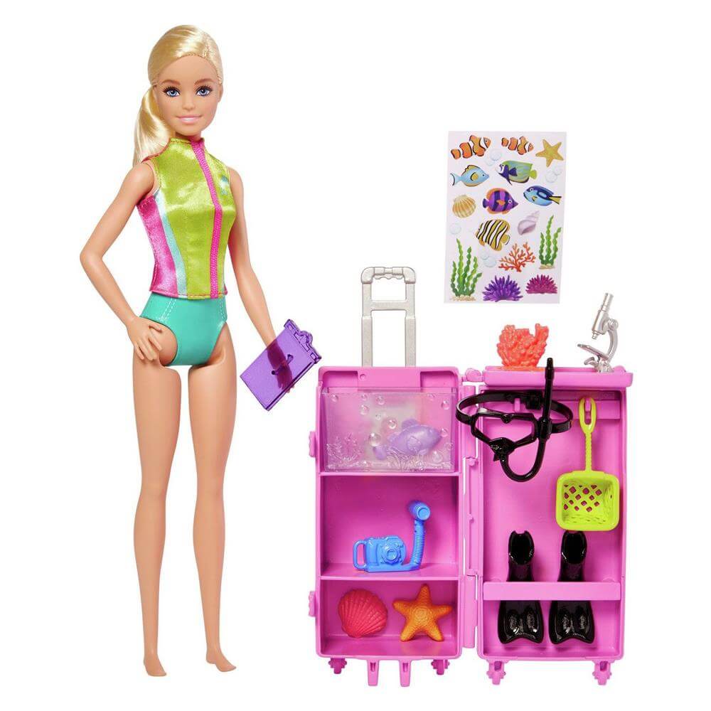 Barbie Marine Biologist Doll & Accessories